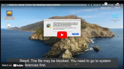 How to Install Driver for Desktop Label Printer